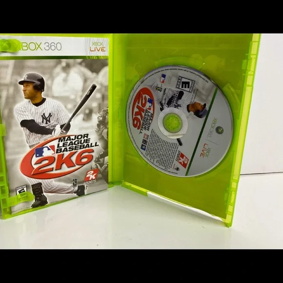 🕹⚾️XBOX 360 MAJOR LEAGUE BASEBALL 2K6🕹⚾️ - Picture 3 of 7